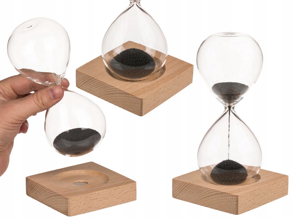 

Magnetyczna klepsydra Magnes Magiczna Opiłki 16 CM