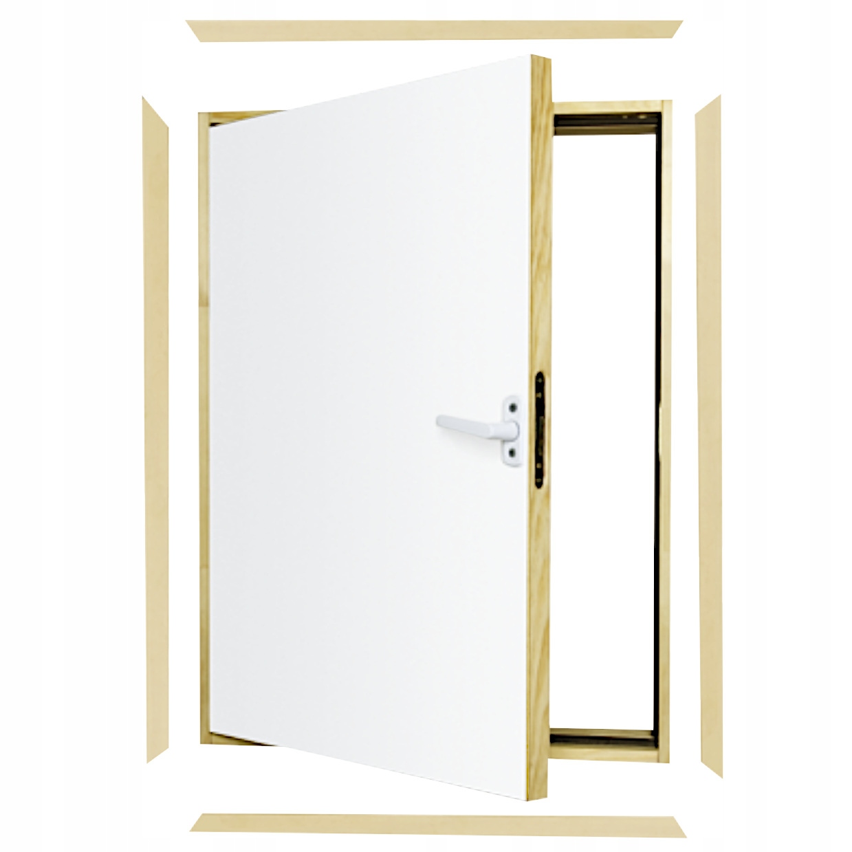 Podkrovné kolenné dvere Fakro Dwk 60x80 dokončovacie lišty