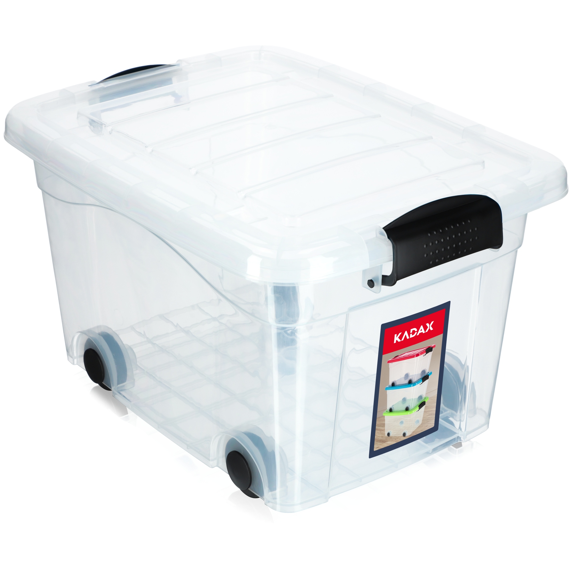 

Pojemnik Organizer Pudełko Zabawki Na Kółkach 20L