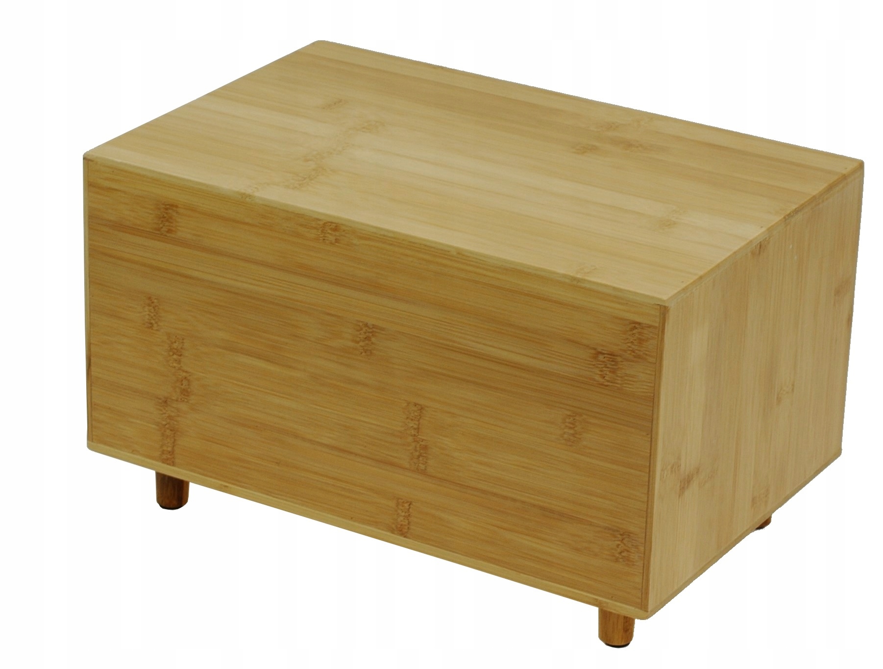 CHLEBAK Pojemnik na PIECZYWO Chleb Drewno BAMBUS Kolor biały