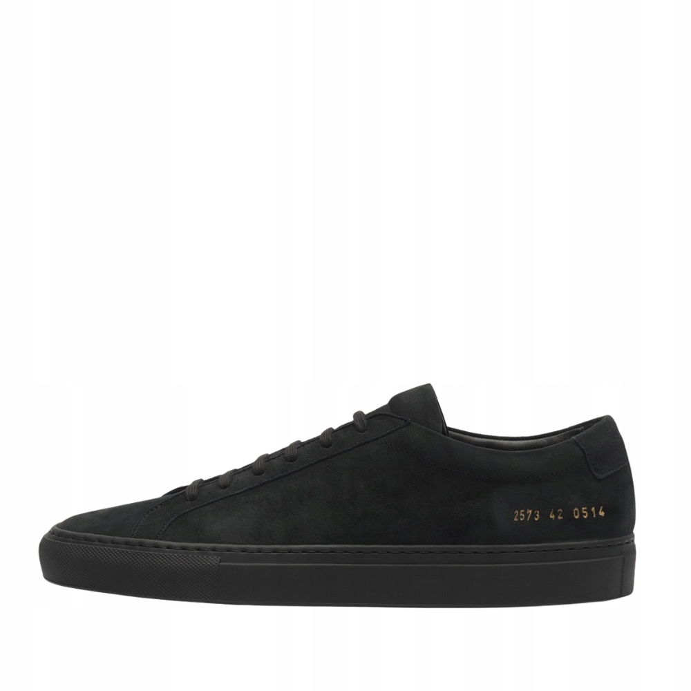 Common Projects Achilles Premium Suede Off Black 2573-0514 Eur 41