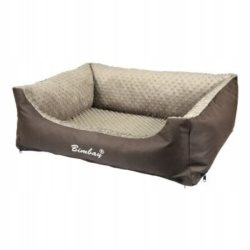 Levně Bimbay pelíšek pro psa hnědá 100 cm x 80 cm