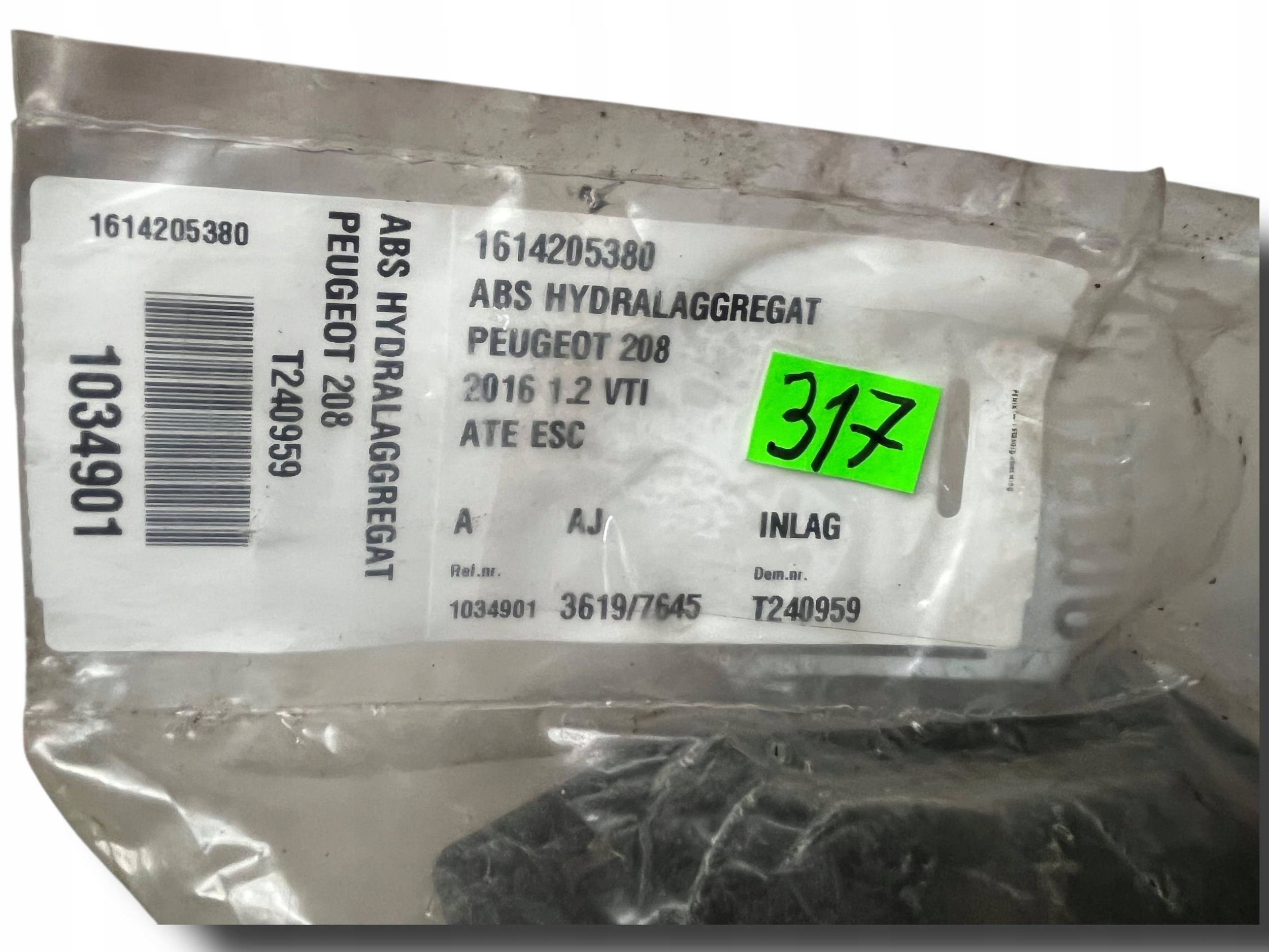 Pompa ABS 10.0915-3945.3 CITROEN C3 II 09- !J