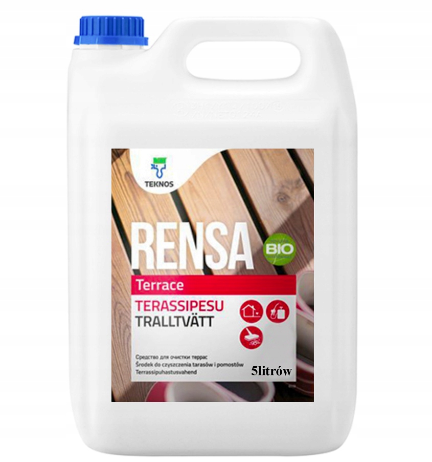 Levně Rensa Terrace Teknos 5L na čištění teras mostů ze dřeva