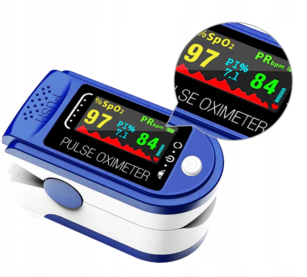 

Pulsoksymetr Medyczny Napalcowy Pulsometr Oximeter