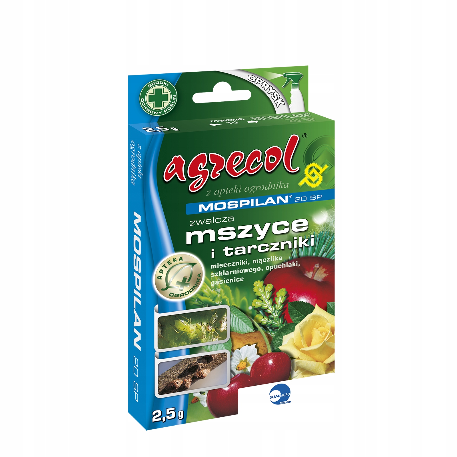 

Oprysk na Ćmę Bukszpanową Mospilan Mszyce 2,5g