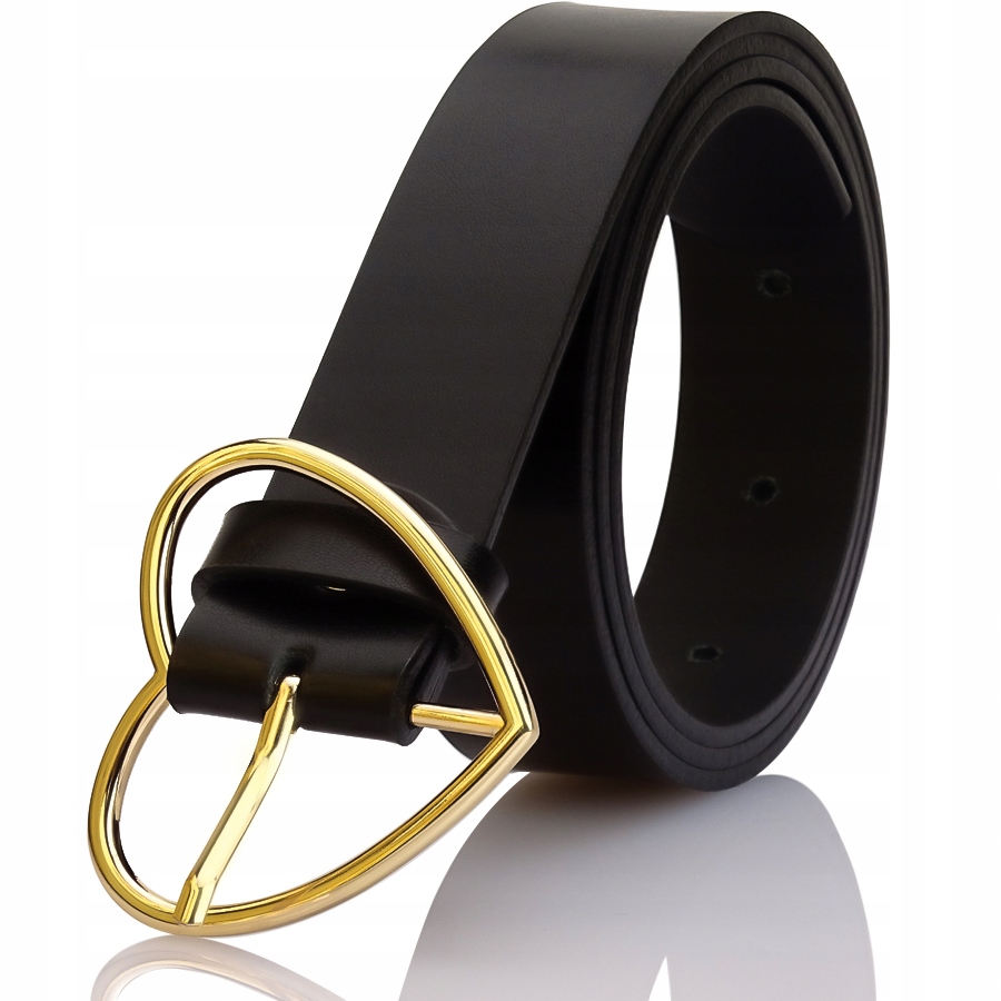 

Gracio Pasek do Spodni Klasyczny Serce Czarny 120