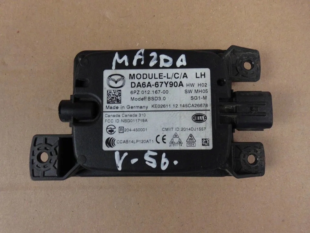 Mazda 2 DJ 2014+ sensor martwego pola left
