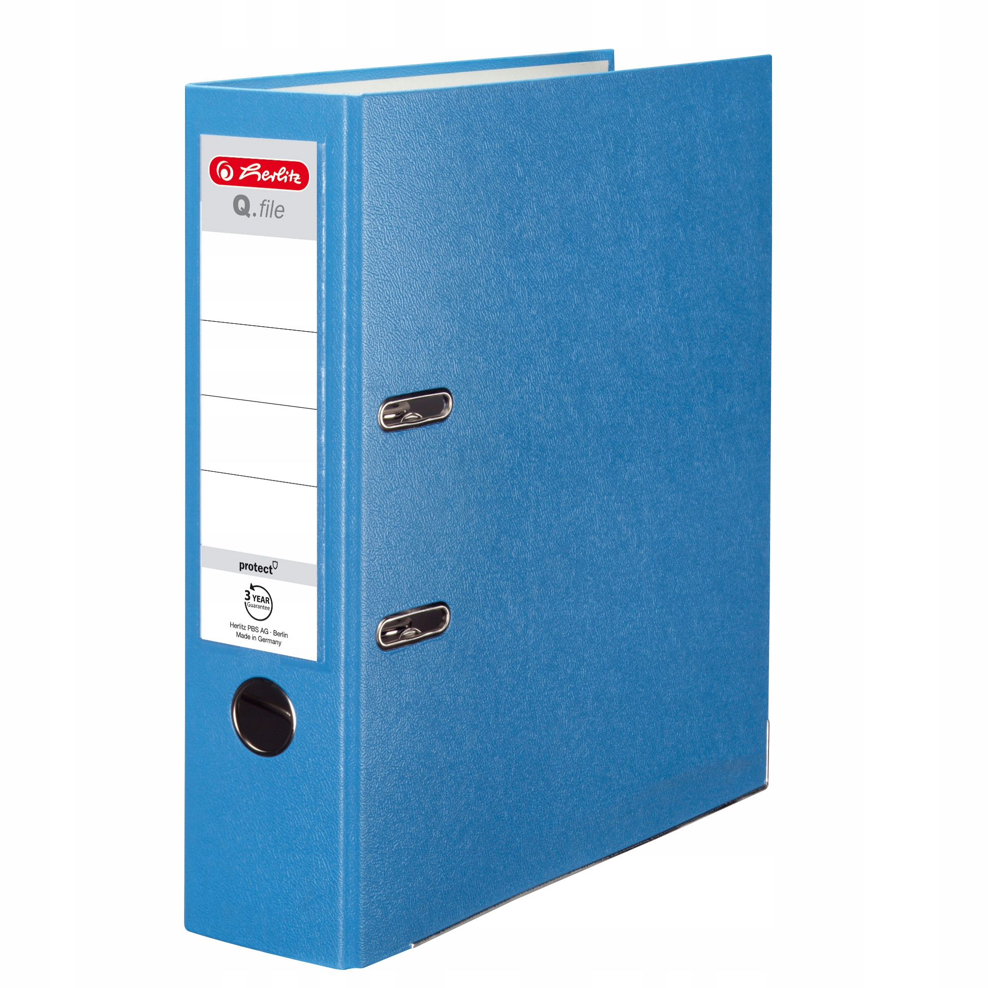 

Segregator Herlitz Q.file A4 8CM Szeroki Niebieski