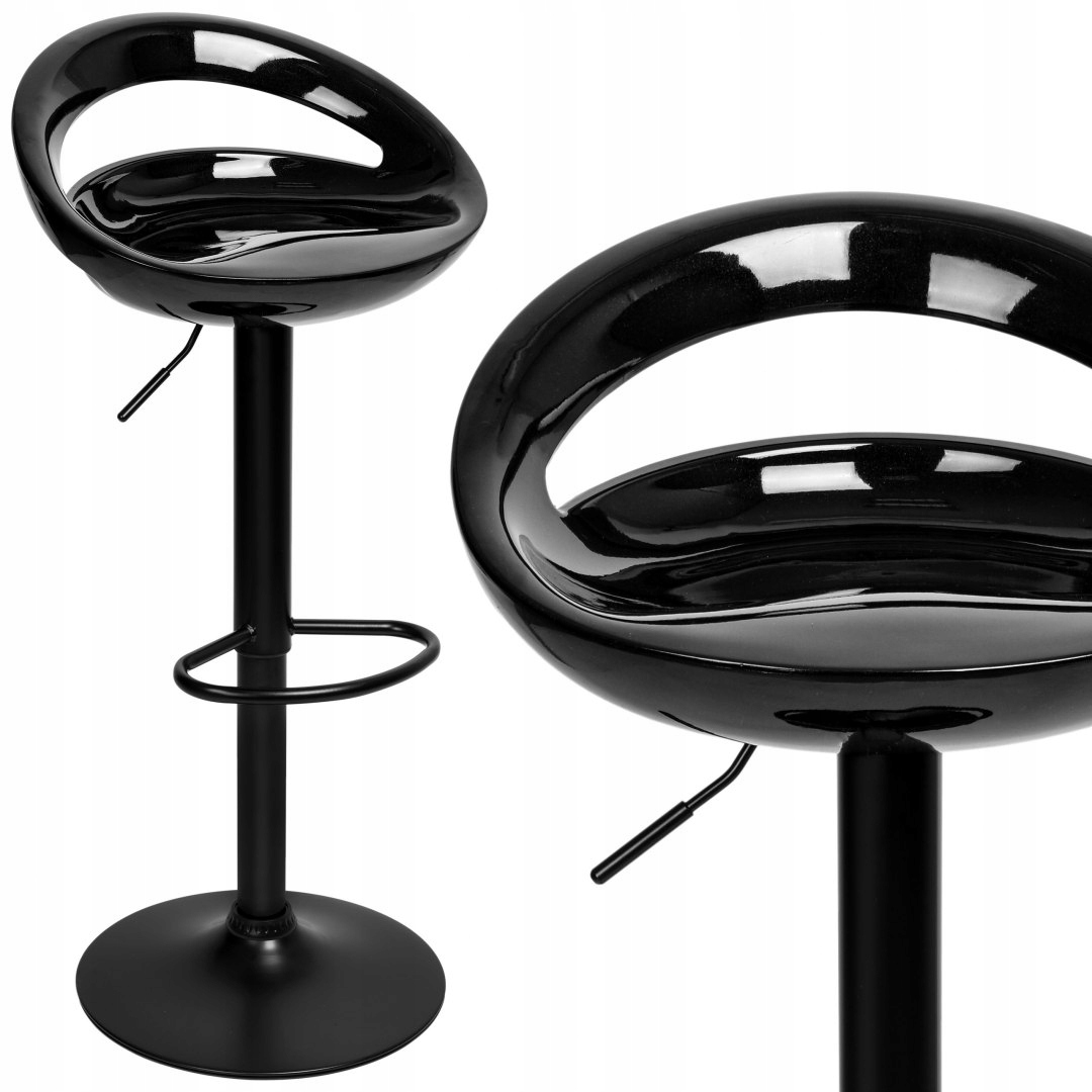 Barová židle Cork glamour černá