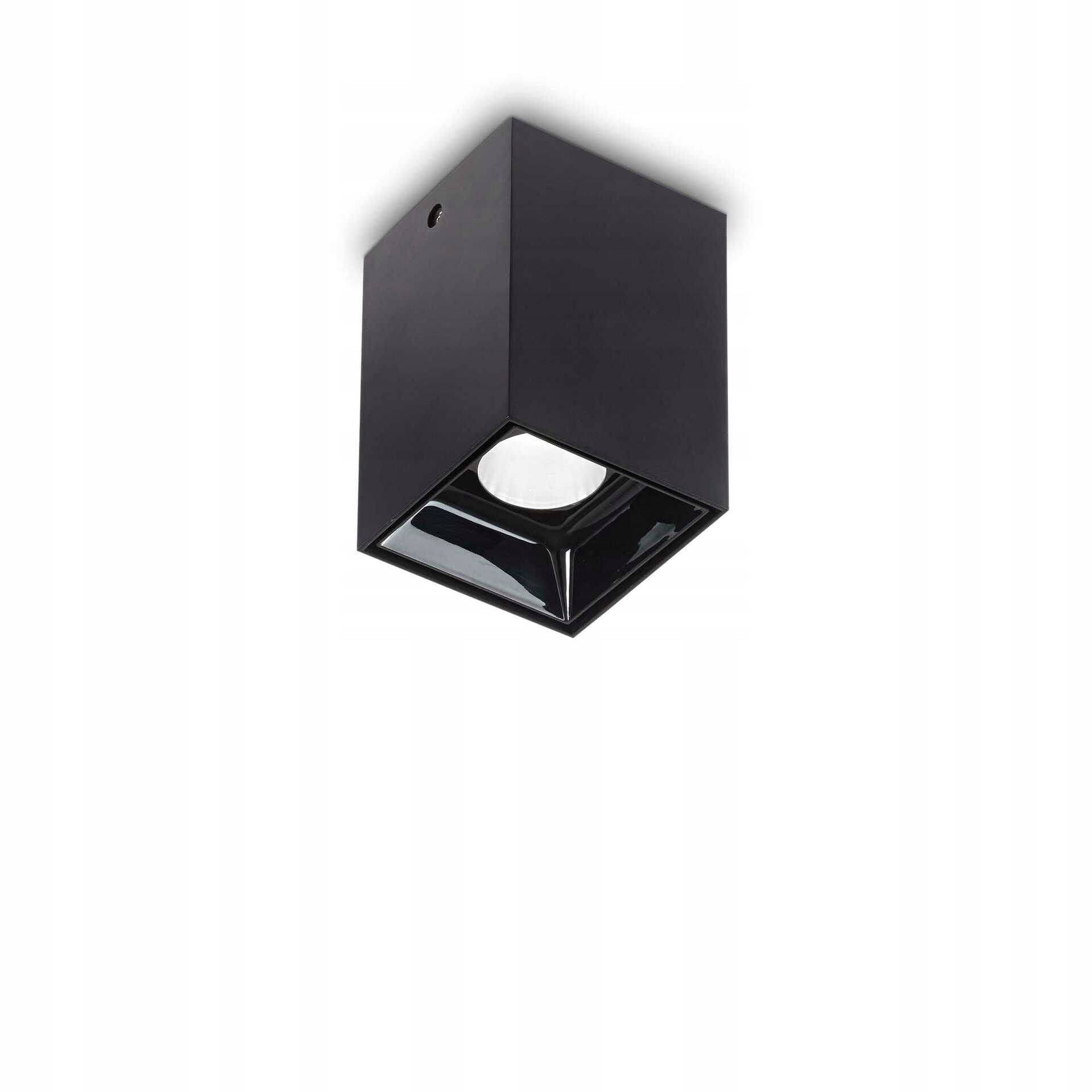 Led stropní svítidlo Ideal Lux Nitro Square černé 10W 900lm 3000K