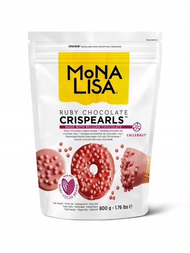 Levně Mona Lisa Crispearls Ruby 800g
