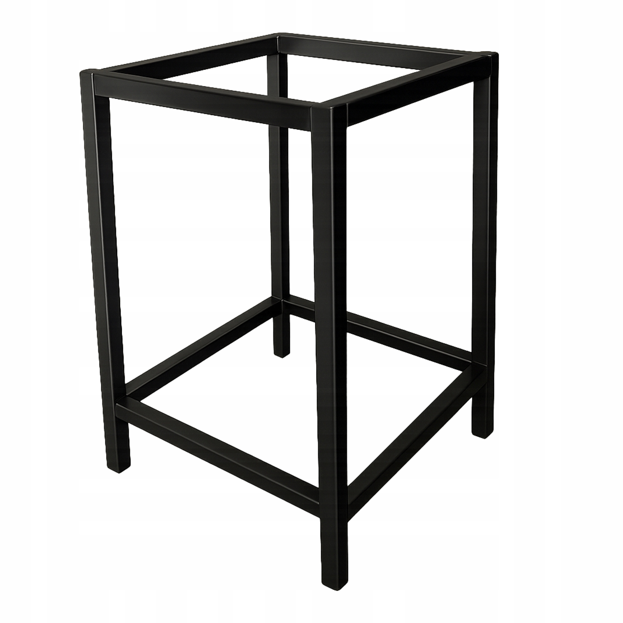 Stolička Kovová Kuchyňská Stolička Pod Desku 30X30 CM Loft 45 CM