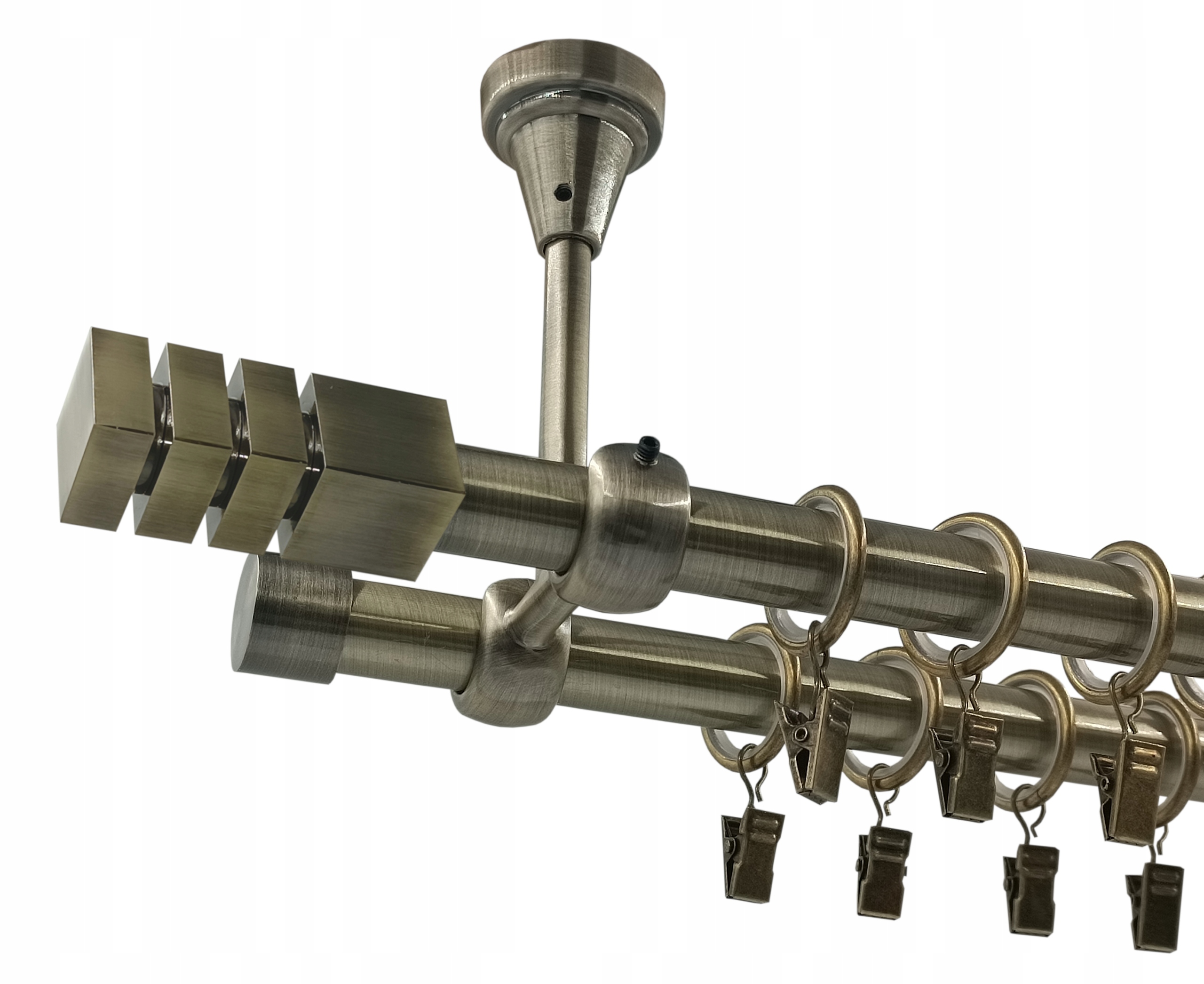 

Karnisz Sufitowy Złoto Antyk 19+19mm Nordic 240cm