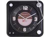 Zegar ścienny wiszący 35cm Gramofon w stylu retro