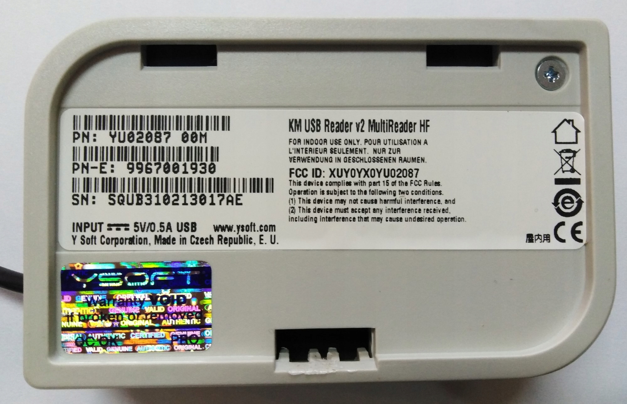 Czytnik kart KonicaMinolta USB MultiReader v2 Marka inny