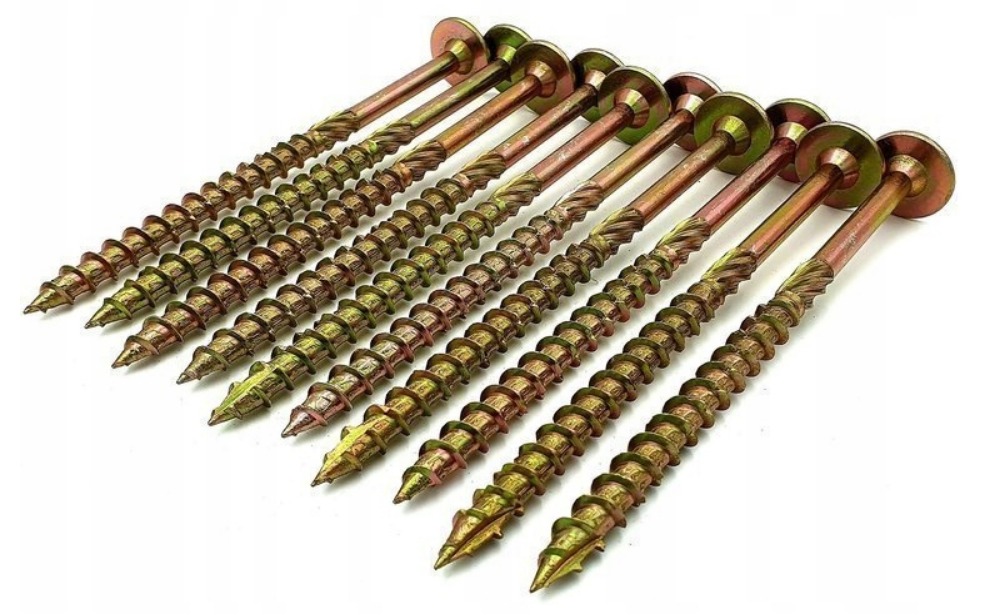 WKRĘTY CIESIELSKIE DO DREWNA 5x80 TORX ŁEB TALERZOWY PODKŁADKOWY DMX 200szt Średnica wkręta 5 mm