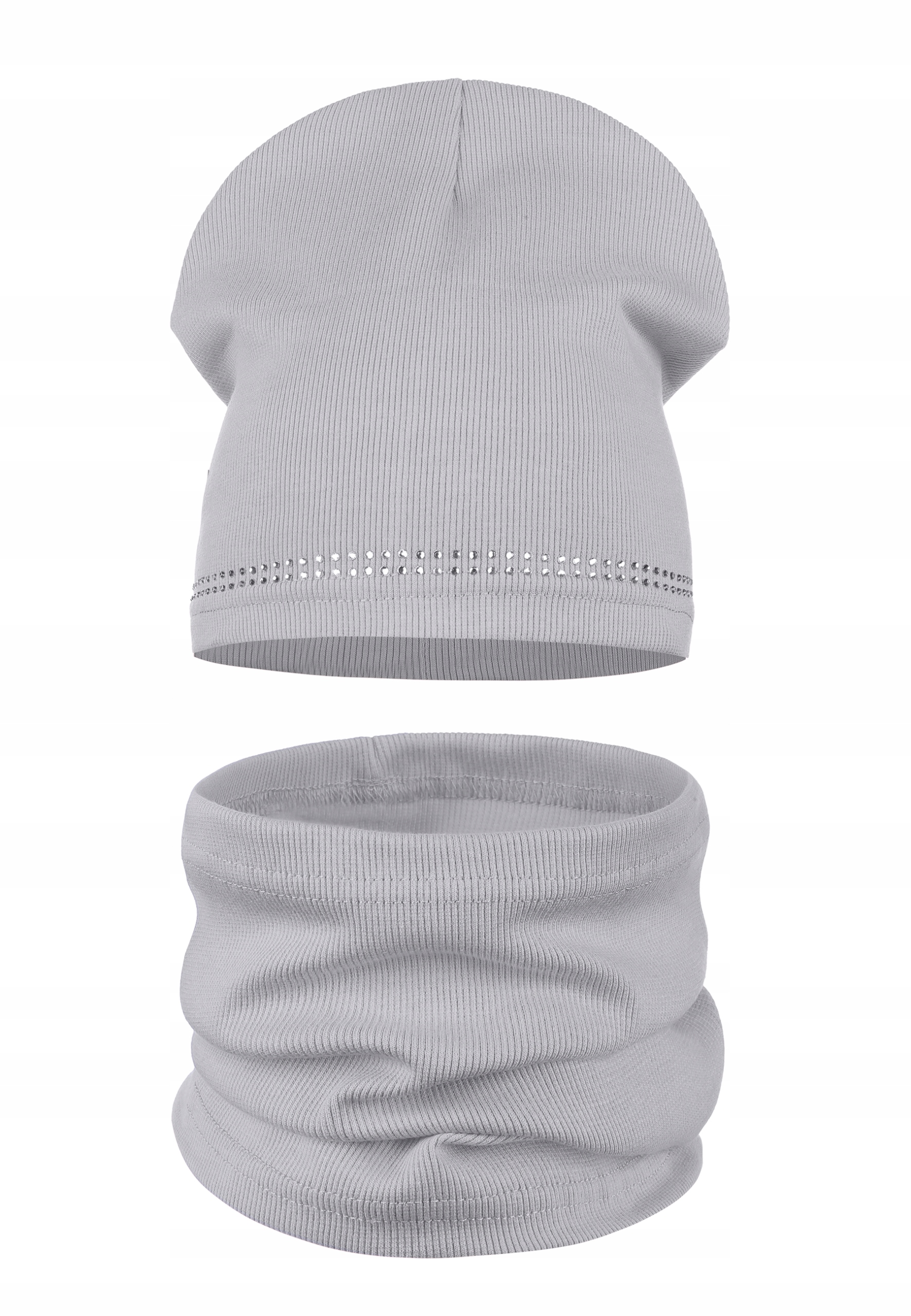 

Majka Komplet Dziewczęcy Czapka Beanie + Komin