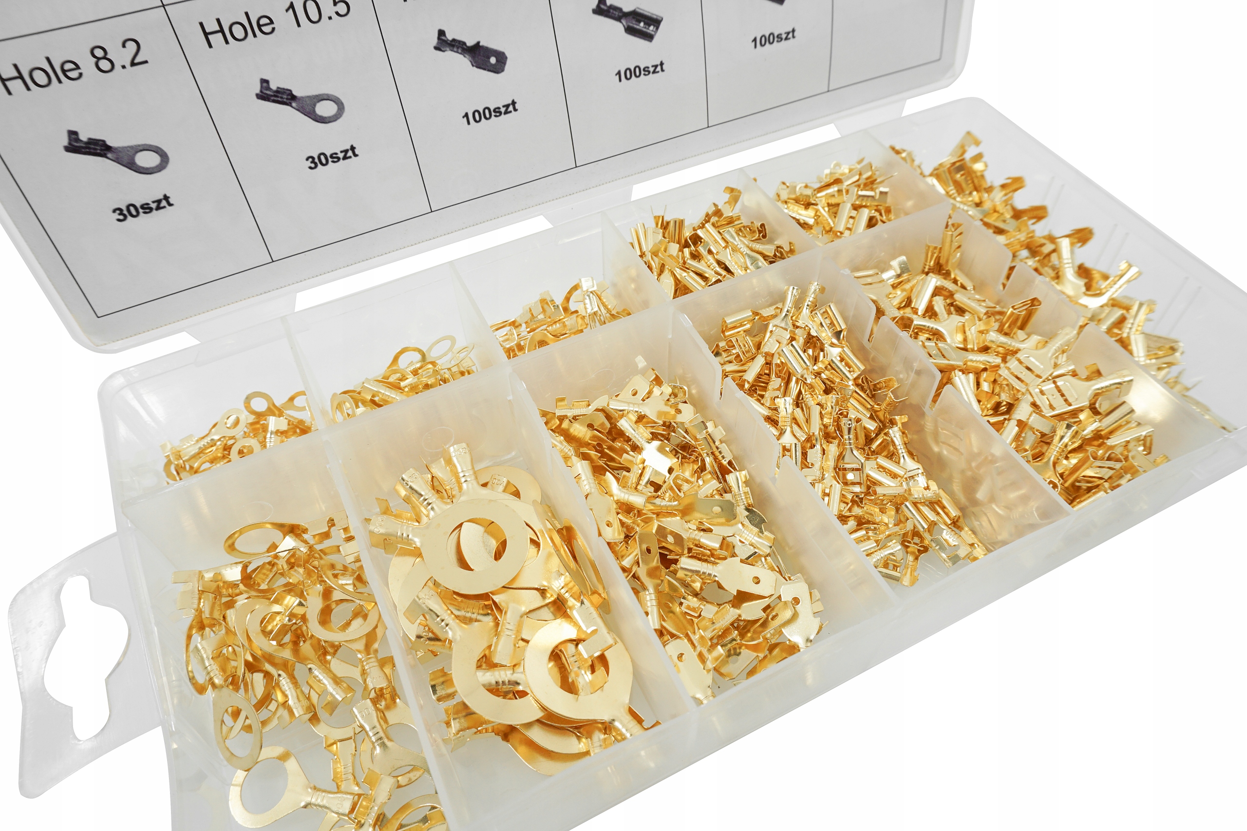 KONEKTORY ZESTAW KONEKTORÓW SAMOCHODOWYCH KABLOWYCH KOŃCÓWKI ELEKTRYCZNE Marka Verke