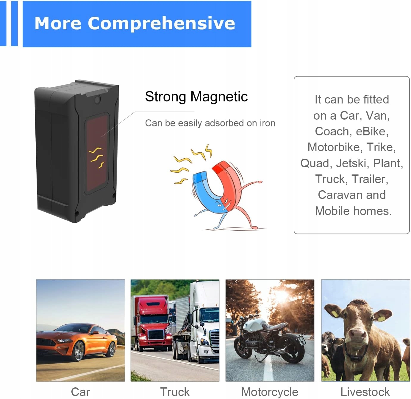 LOKALIZATOR GPS TRACKER WANWAYTECH 6000MAH MAGNETYCZNY SAMOCHODOWY PRO Producent inny