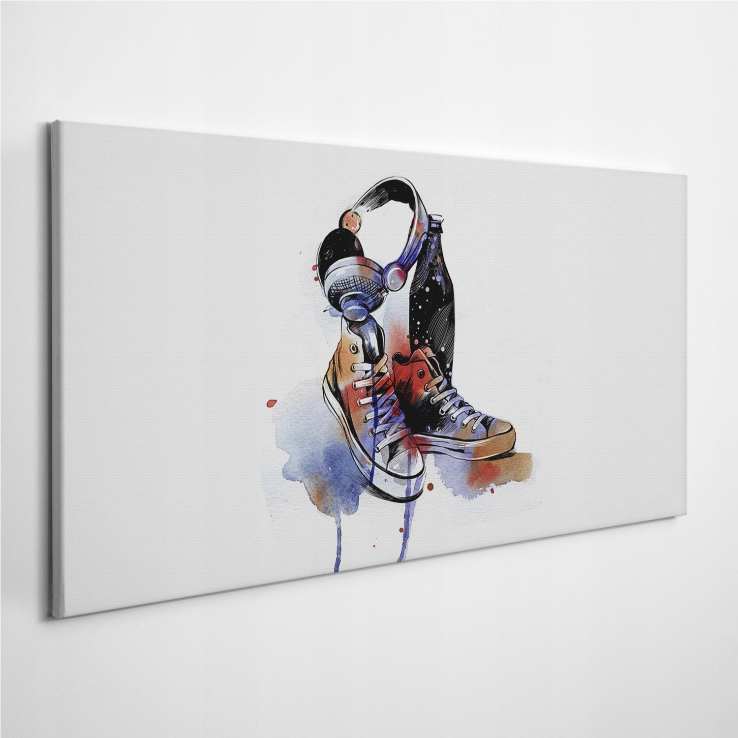 

Fotoobraz na ścianę Ulica Art Sztuka Buty 100x50