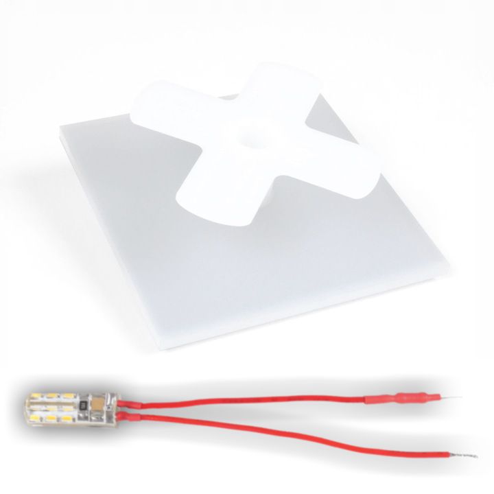 Oprawa schodowa oświetlenie schodowe LED OKRĄGŁE INOX Marka Skinder Electric