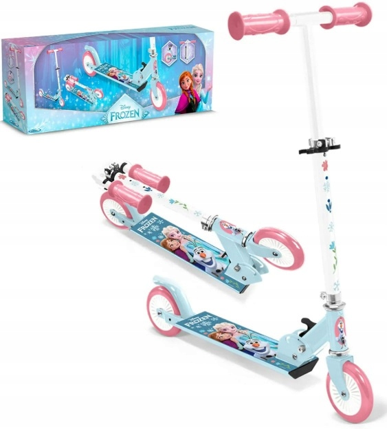 Kraina Lodu Anna Elsa Hulajnoga Dwukołowa Składana Dla Dzieci