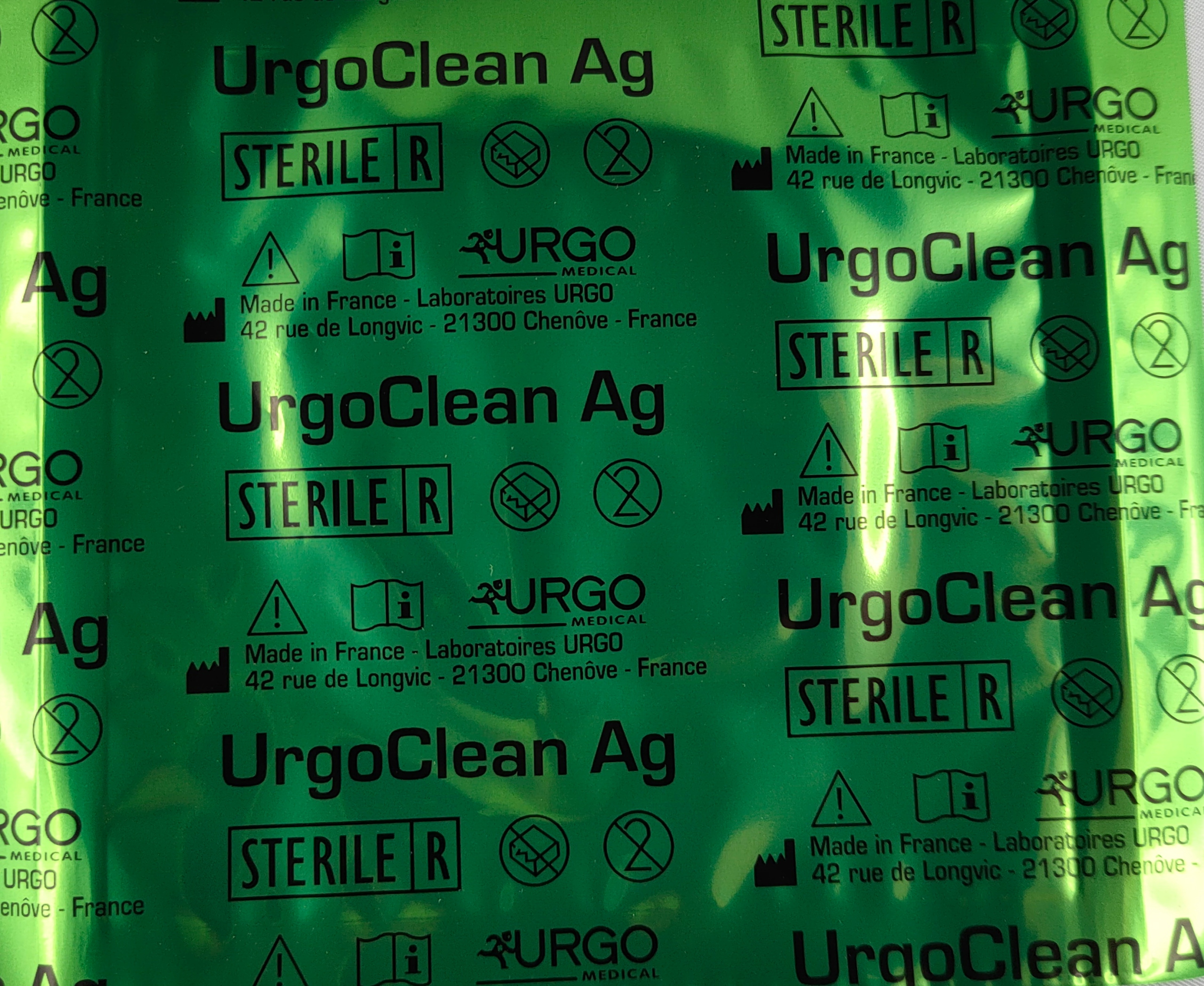 

antbiofilmowy opatr. ze srebrem UrgoClean Ag 10x10