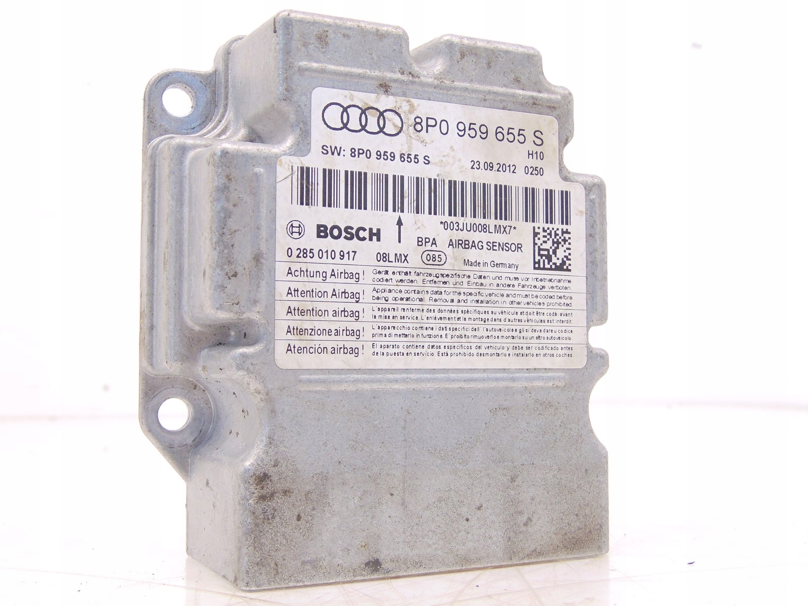 Модуль датчика подушки безопасности AUDI A3 8P 8P0959655S