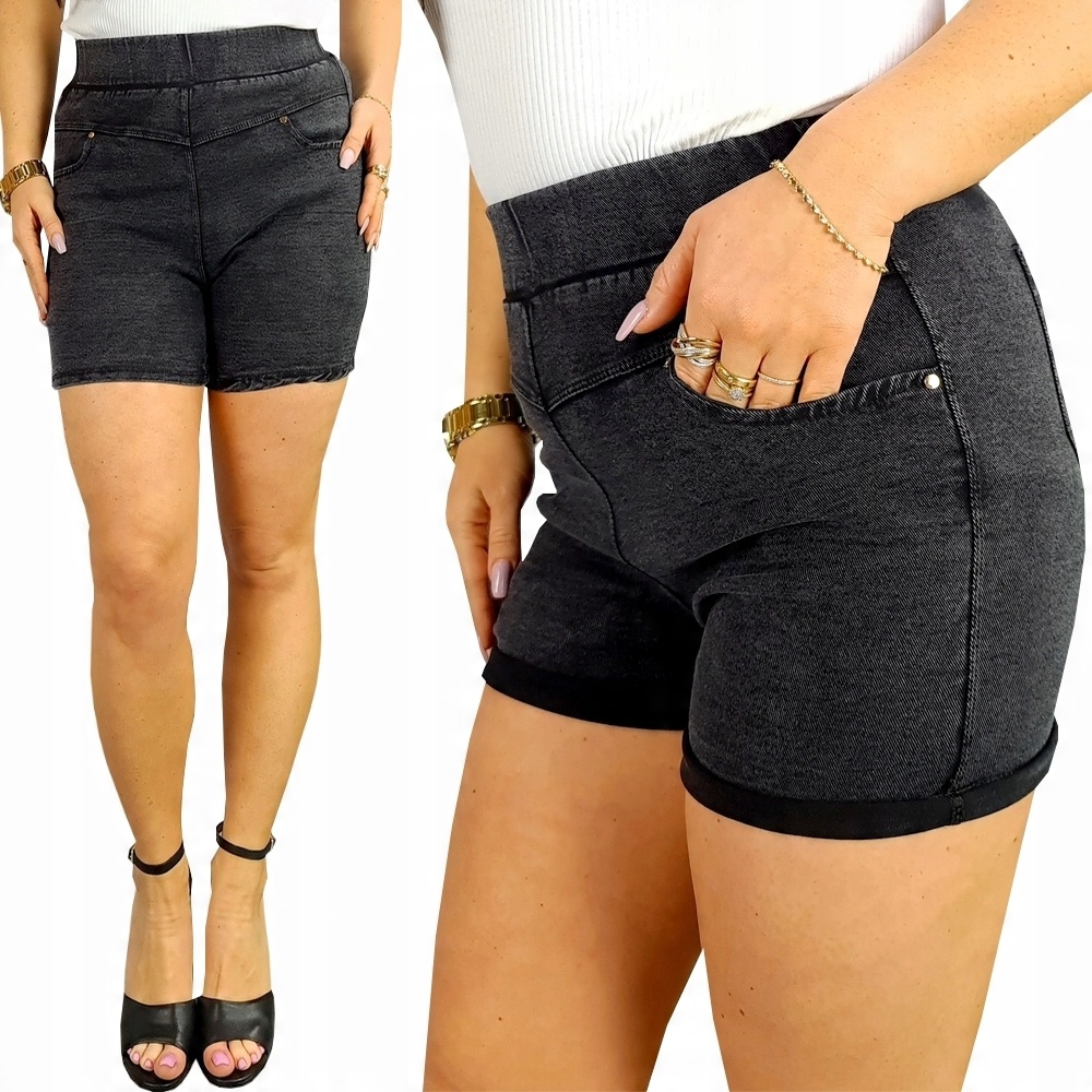 

Krótkie Spodenki szorty Wyszczuplające Jeans M
