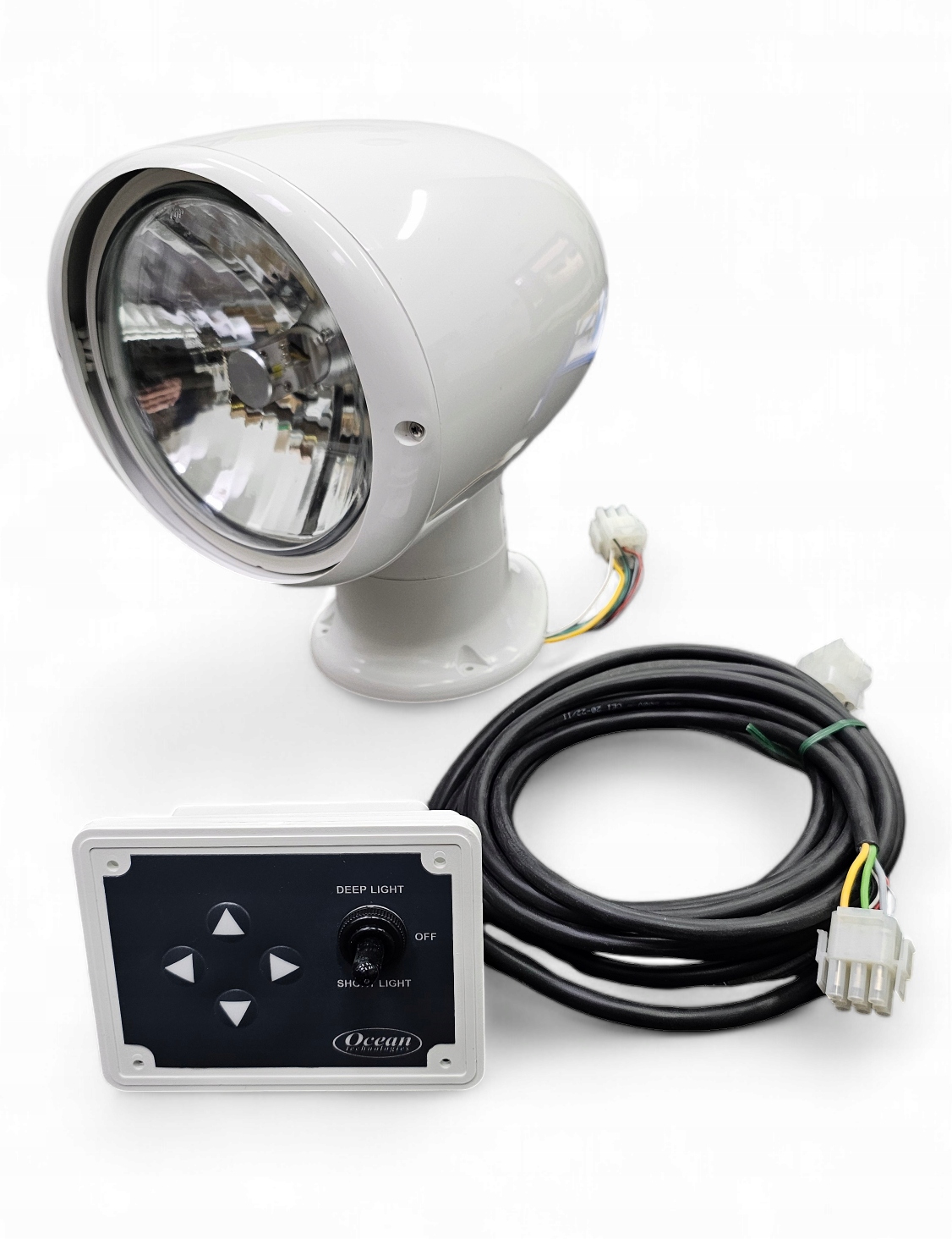 SZPERACZ LED BIAŁY 12V, 25W, Z PRZEWODEM lampa