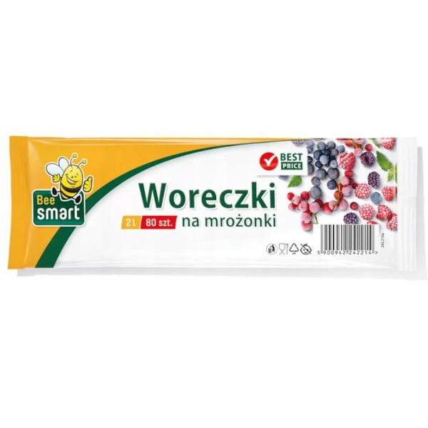 

Bee Smart Woreczki na mrożonki 2l 80szt.