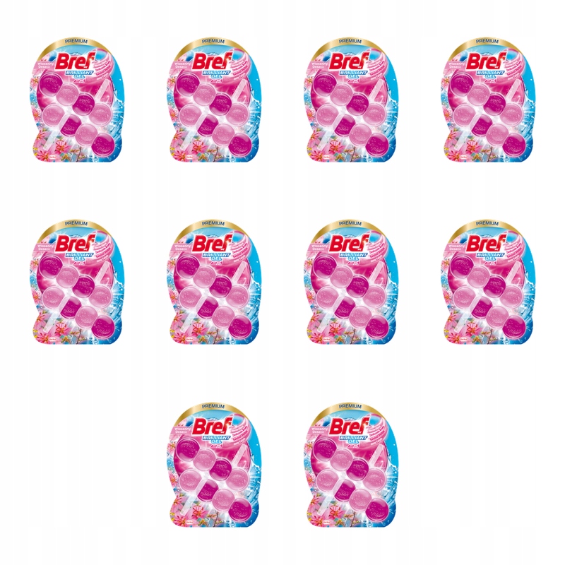 Bref Brilliant Gel Jarní déšť 2X42G X10