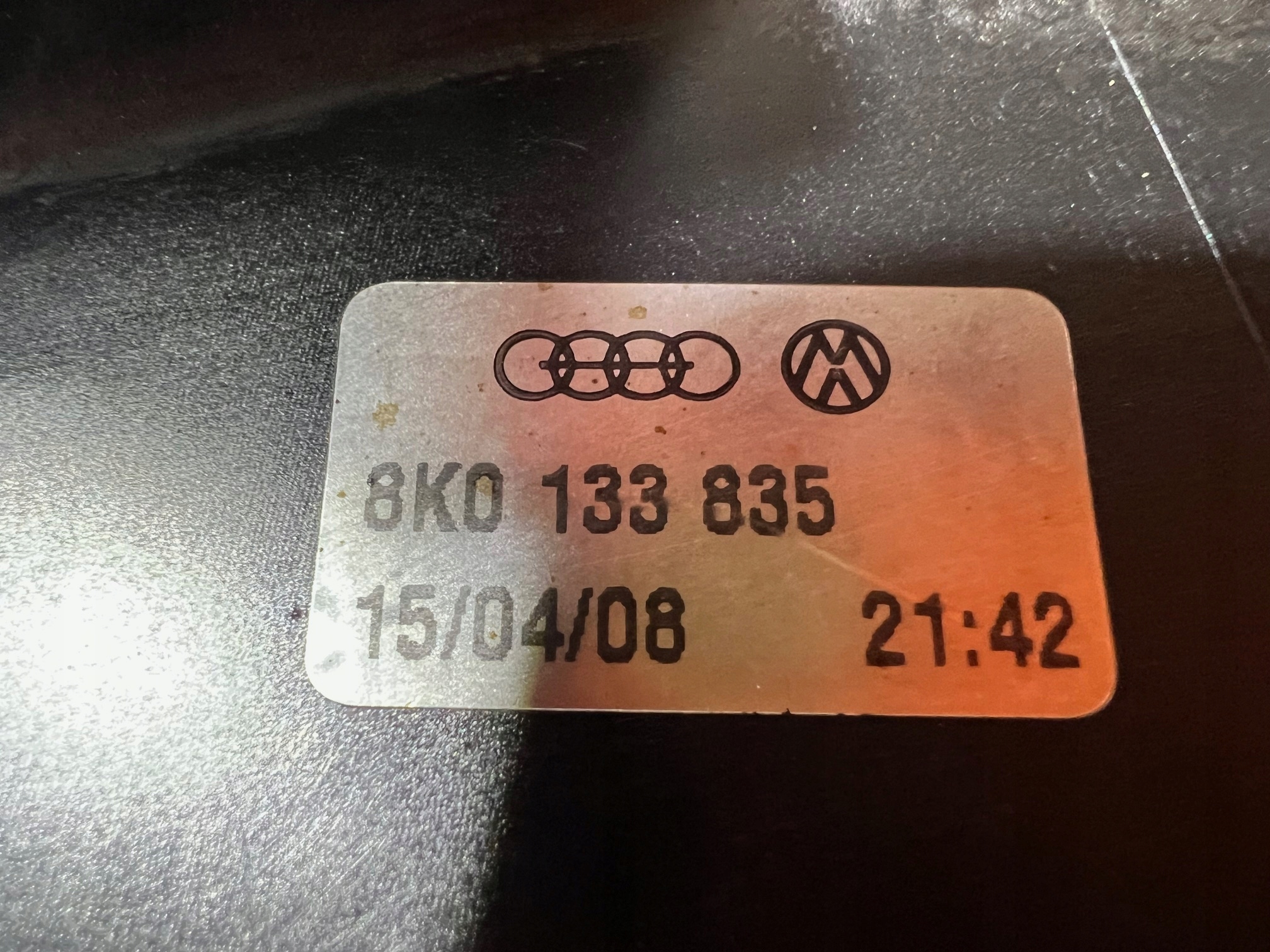 AUDI A5 S5 8T 4.2 FSI Gehäuse filter luft 8K0133835