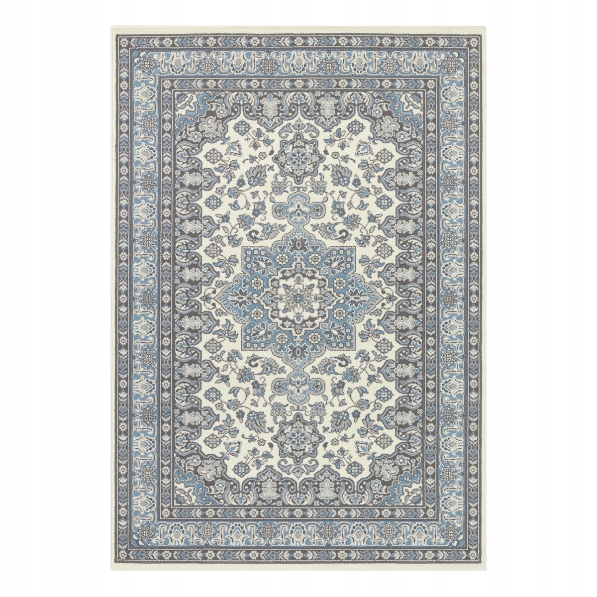 120x170 Kusový koberec Mirkan 104442 Cream/Skyblue