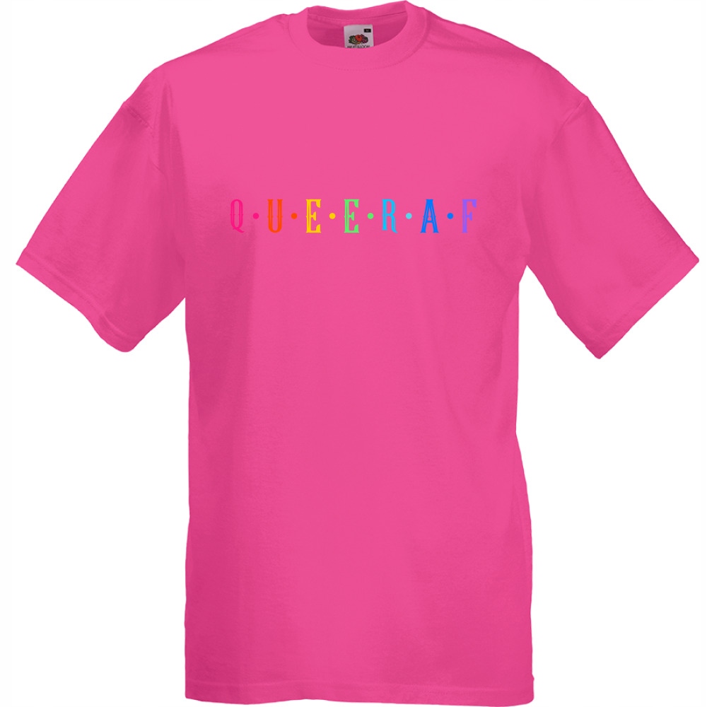 

Koszulka queer af lgbt marsz równości XXL fuksja