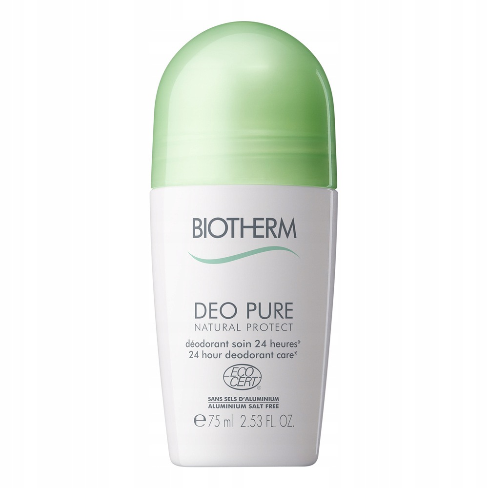 Biotherm Deo Pure Natural Protect přírodní kuličkový deodorant 75 Ml