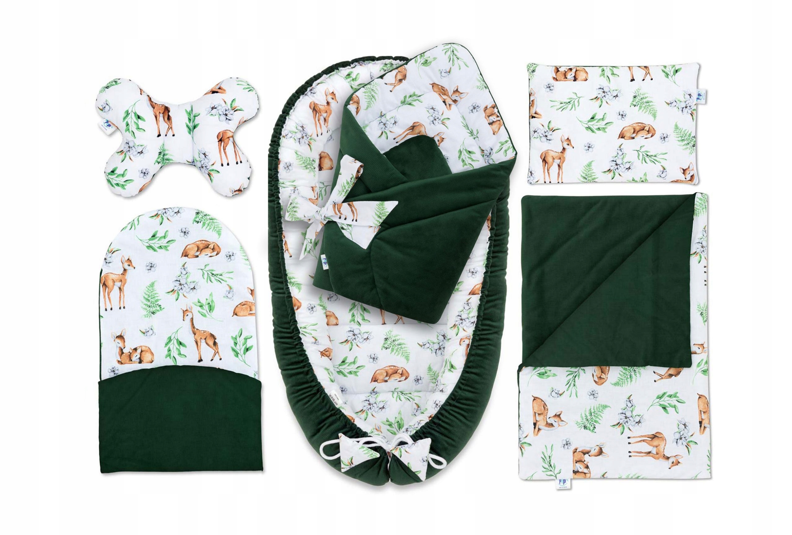 

Pepi Zestaw 6W1 Kokon Rożek Otulacz