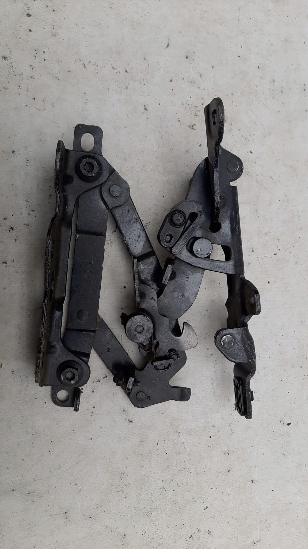MERCEDES W222 S-KLASA 13- hinge bonnets right left