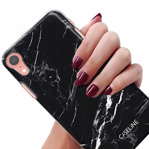 

etui plastik 3D do iPhone Xr wzory case + Szkło