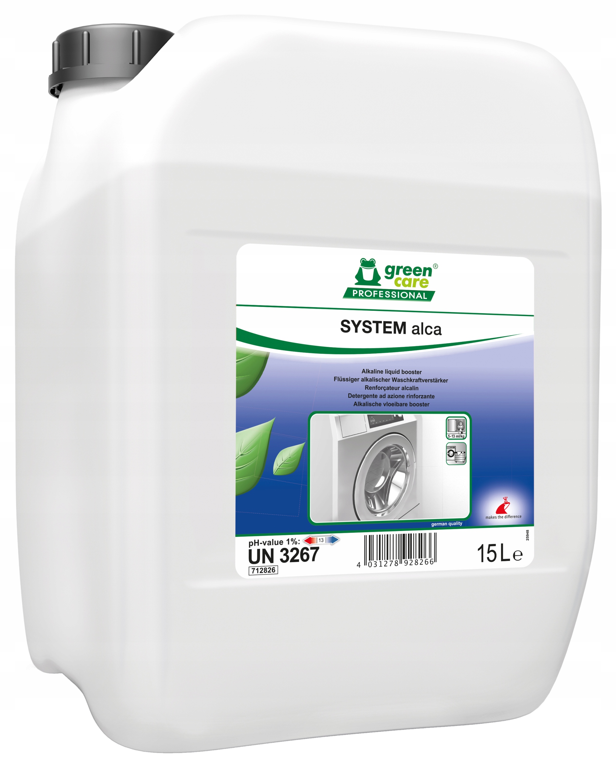 Levně Zásaditý tekutý posilovač System alca 15 L