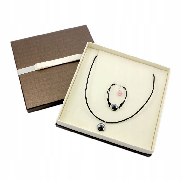 

Owczarek Flandryjski Komplet biżuterii ze zdjęciem