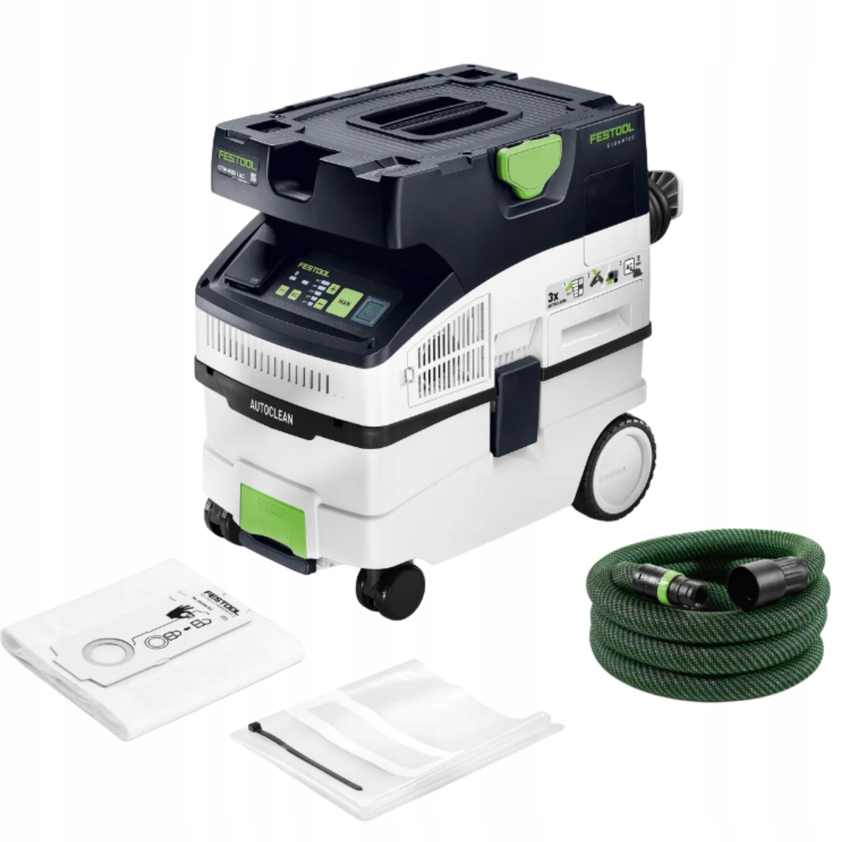 Odkurzacz Mobilny Przemysłowy Cleantec Ctm MIDI I Ac Festool 578552