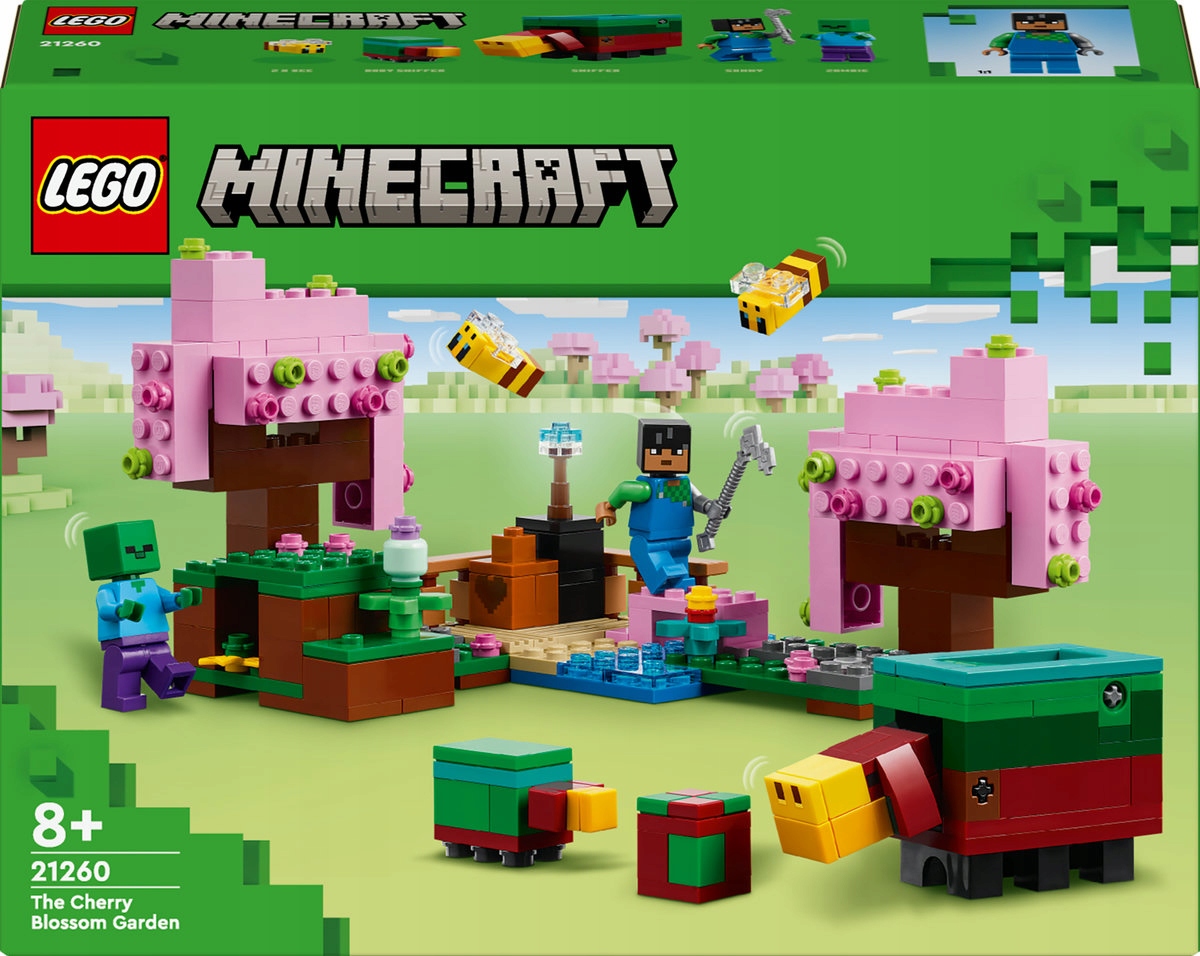 Lego Minecraft Třešňová Stavebnice 21260
