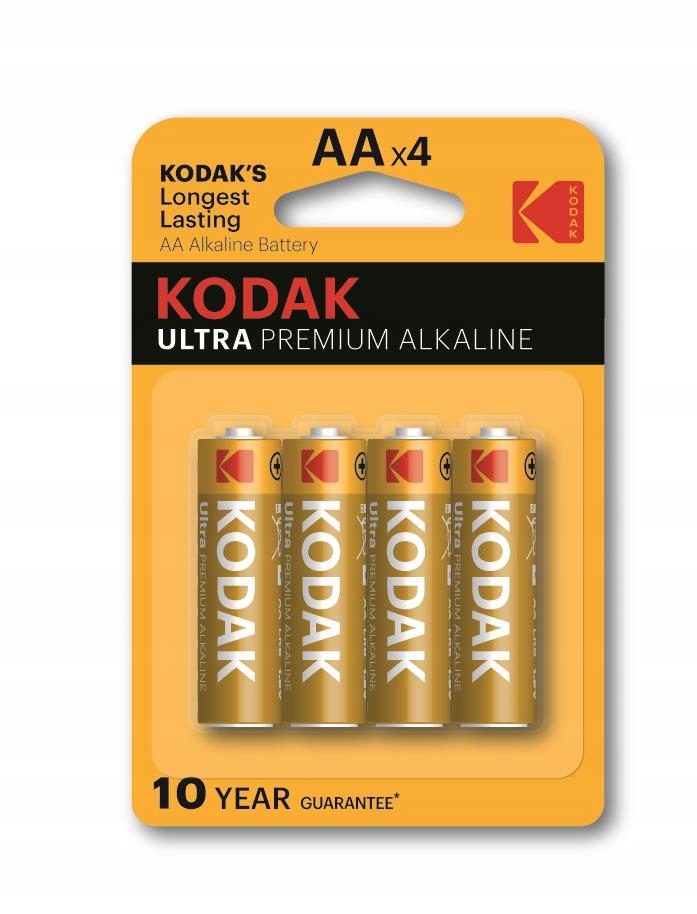 

Kodak Baterie Ultra Premium Aa LR6 Blister X 4szt.