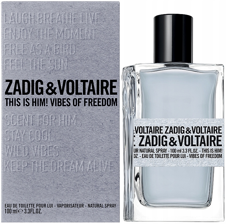 Zadig & Voltaire This Is Him Vibes Of Freedom 100ML Originál