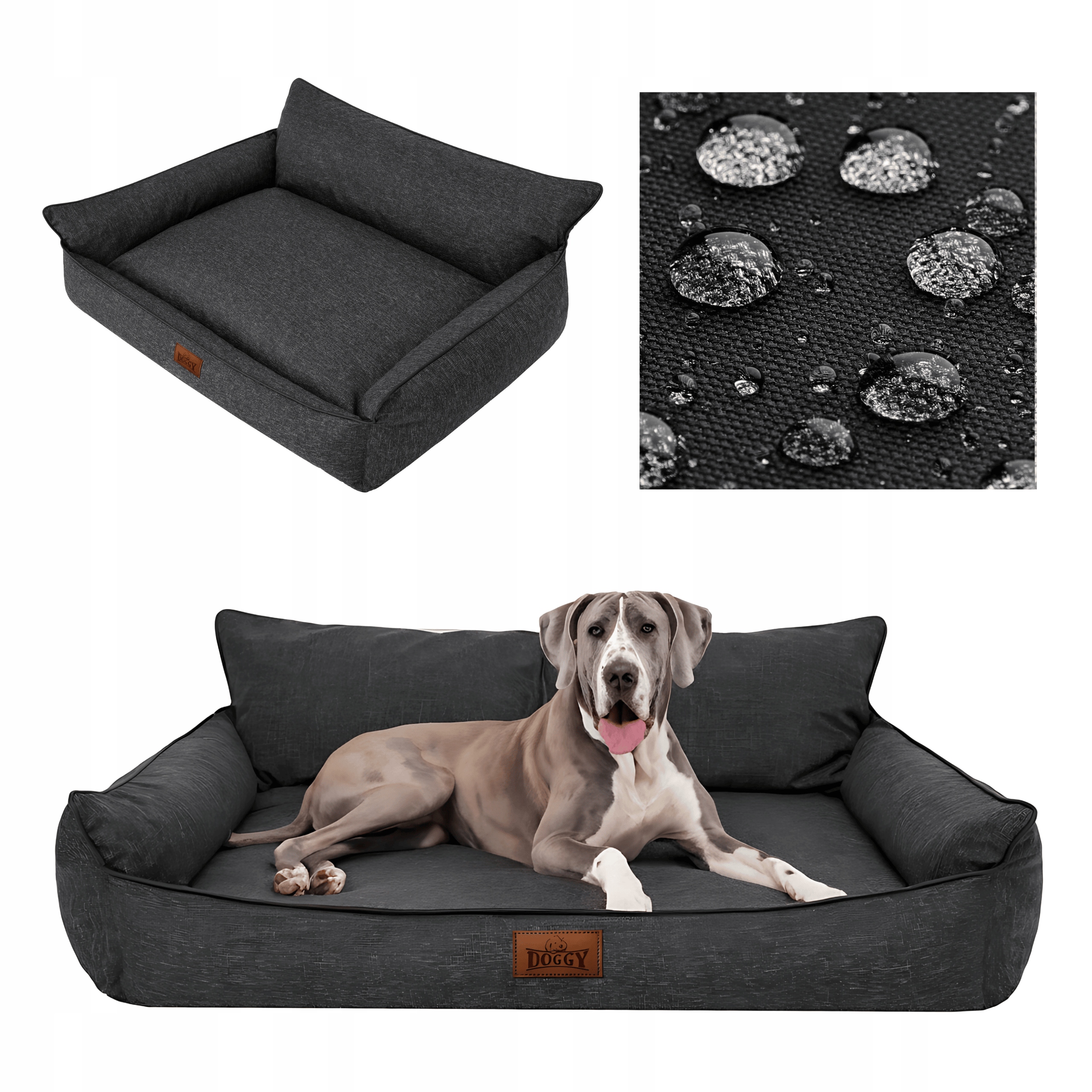 Levně Pelíšek pro psa Velká pohovka Pohovka pro psy Kotec Potah XXXL 132x106 cm