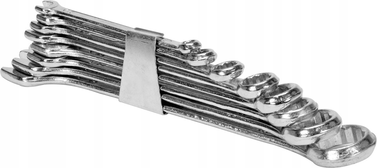

Klucze płasko-oczkowe 6-19mm kpl 8szt zestaw