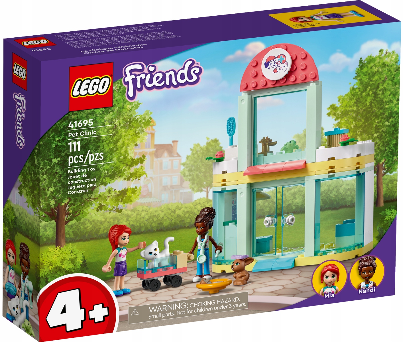

Lego Friends 41695 Klinika dla zwierzątek