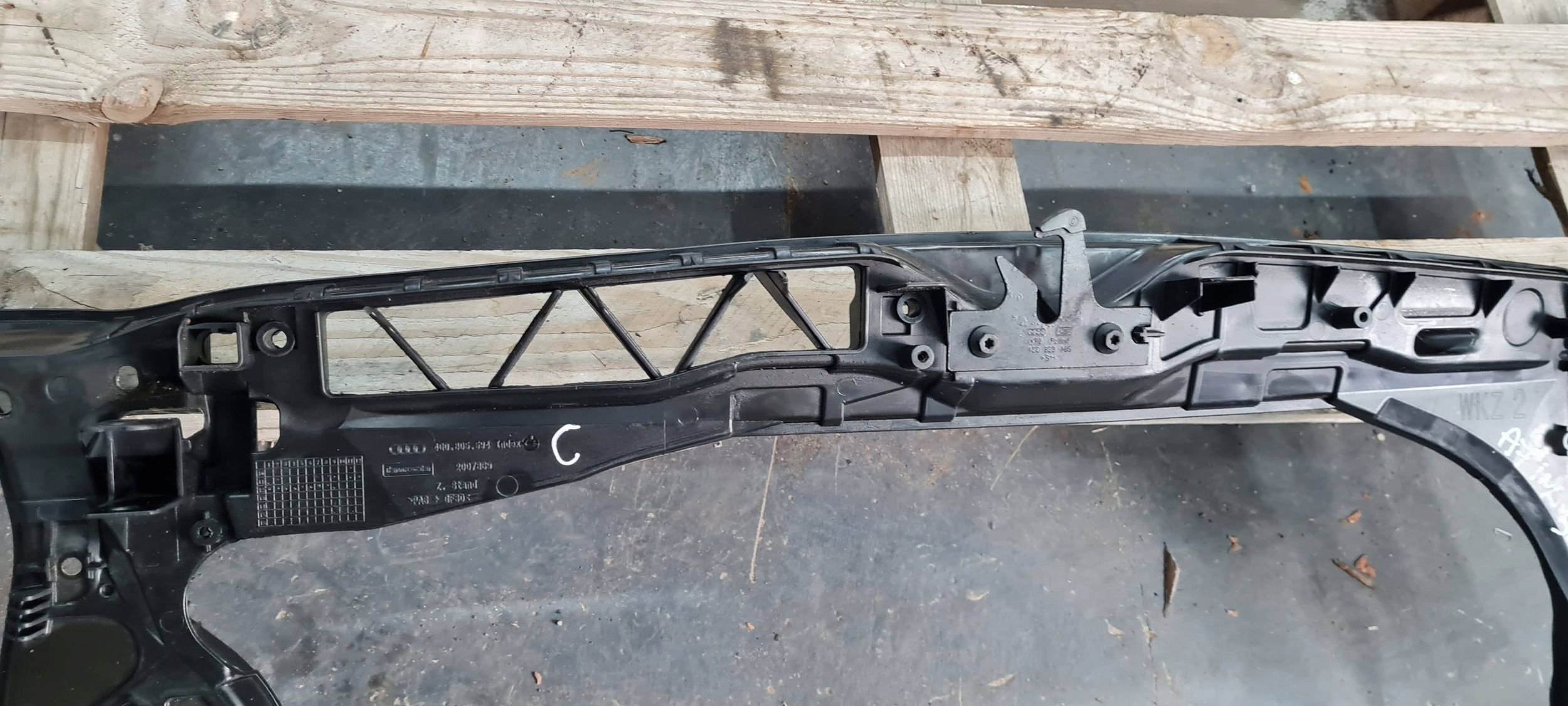 A7 4G support panel for radiators pillar iron front 4G0805594 A6 C7 4G